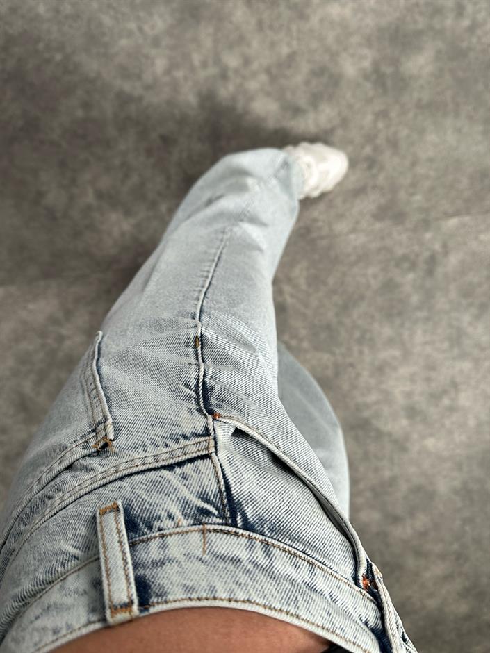 Lotta  Light Blue Wide Leg Jean