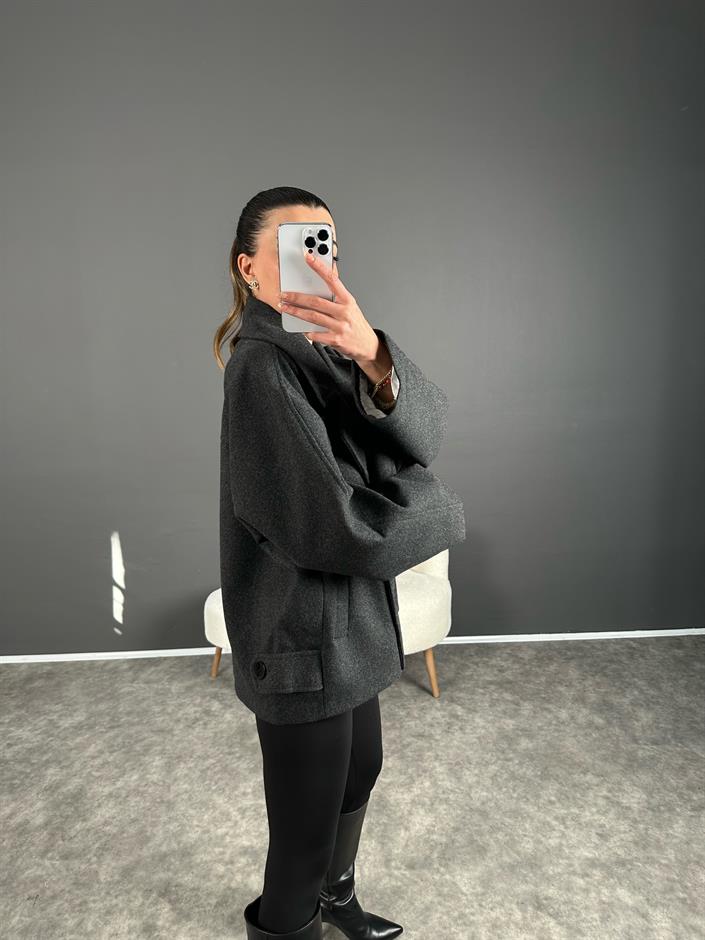 Rex Gri Oversize Premium Kaban