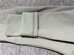 Haki Şardonlu Fitilli Tayt 