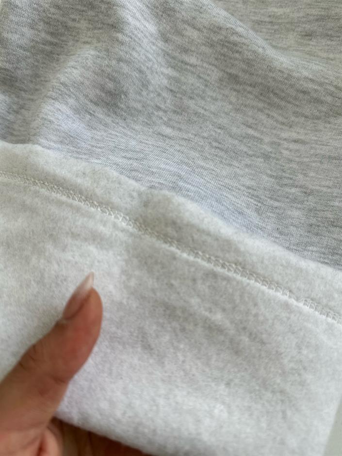 Jimmy Gri Şardonlu Eşofman Altı