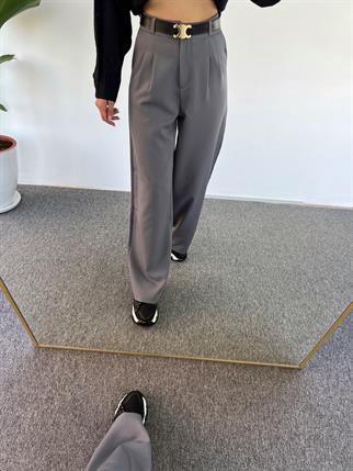 Kaj Gri Palazzo Pantolon 