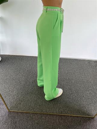 Kaj Yeşil Palazzo Pantolon