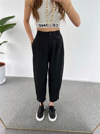 Kalida Siyah Şalvar Pantolon 