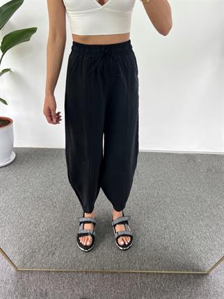 Larin Premium Siyah Şalvar Pantolon 