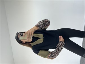Leoparlı Sweat 