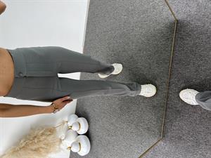 Lica Gri Çımalı Kumaş Pantolon 