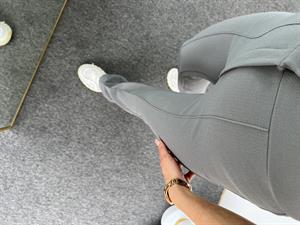 Lica Gri Çımalı Kumaş Pantolon 