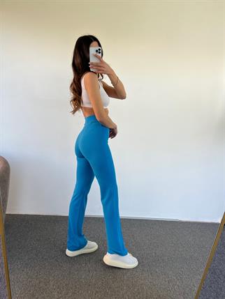 Lica Mavi Çımalı Kumaş Pantolon