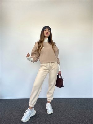 Mariana Balıkçı Yaka Sweatshirt