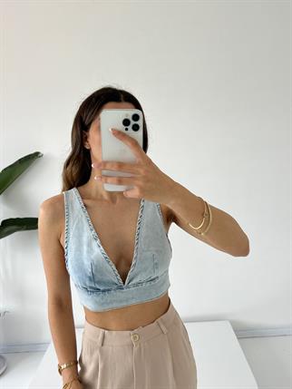 Mavi Denim Top 