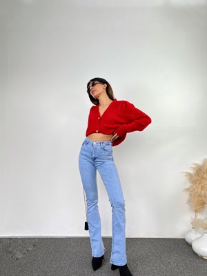 Mavi İspanyol Paça Jean 