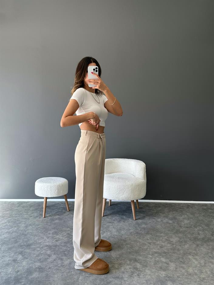 Moves Taş Yandan Düğmeli Pantolon