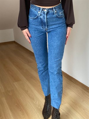 Orijinal Marka 2 Renk Blok Jean