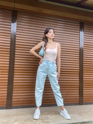 Orijinal Marka Açık Renk Önü Cep Detaylı Jean 