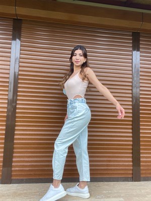 Orijinal Marka Açık Renk Önü Cep Detaylı Jean 