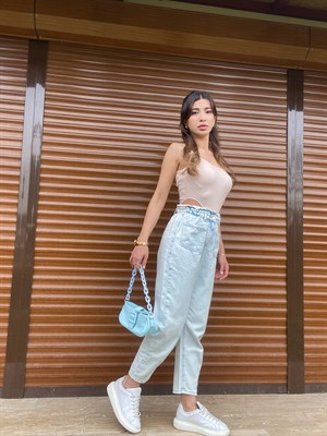 Orijinal Marka Açık Renk Önü Cep Detaylı Jean 