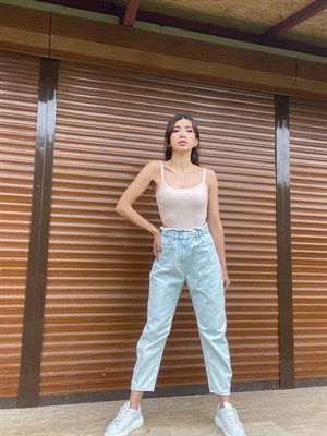 Orijinal Marka Açık Renk Önü Cep Detaylı Jean 