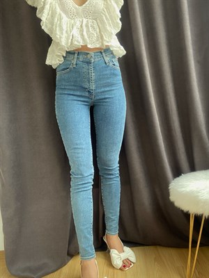 Orijinal Marka Mavi Skinny Likralı Jean