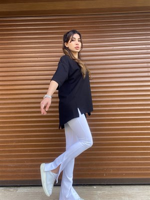 Orijinal Marka Oversize Siyah Tshirt