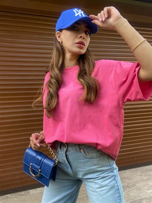 Pembe Oversize T-shirt