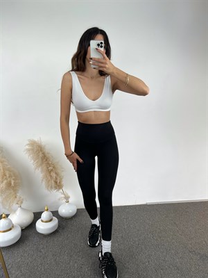 Premium Siyah Oysh Tayt