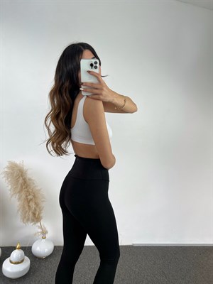 Premium Siyah Oysh Tayt