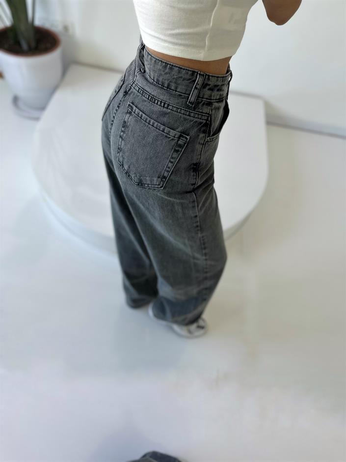 Prime Füme Wide Leg Palazzo Jean 