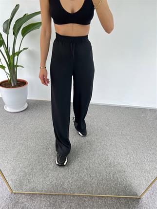 Siyah Gofre Pantolon 