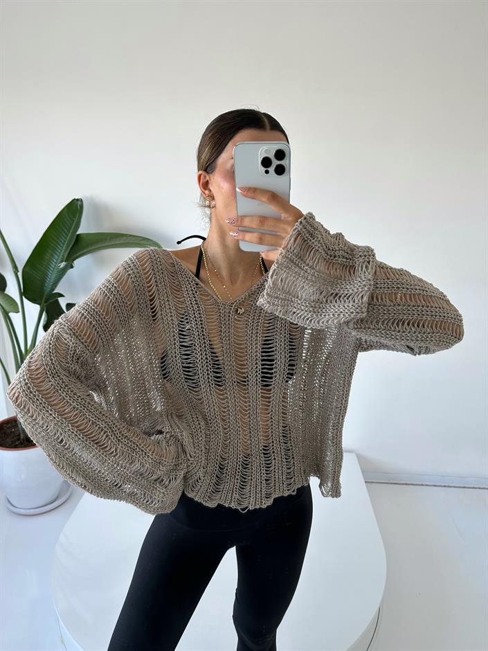 Sofia Vizon Ajurlu Triko