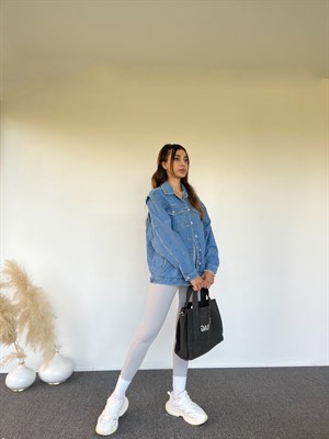 Tasarım Denim Ceket 
