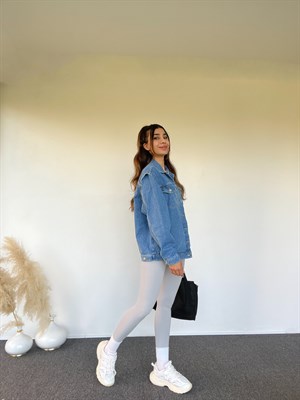 Tasarım Denim Ceket 
