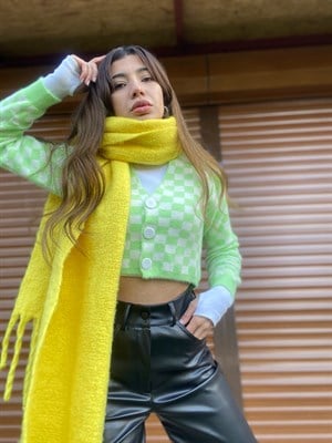 VERDE V Yaka Dama Hırka 