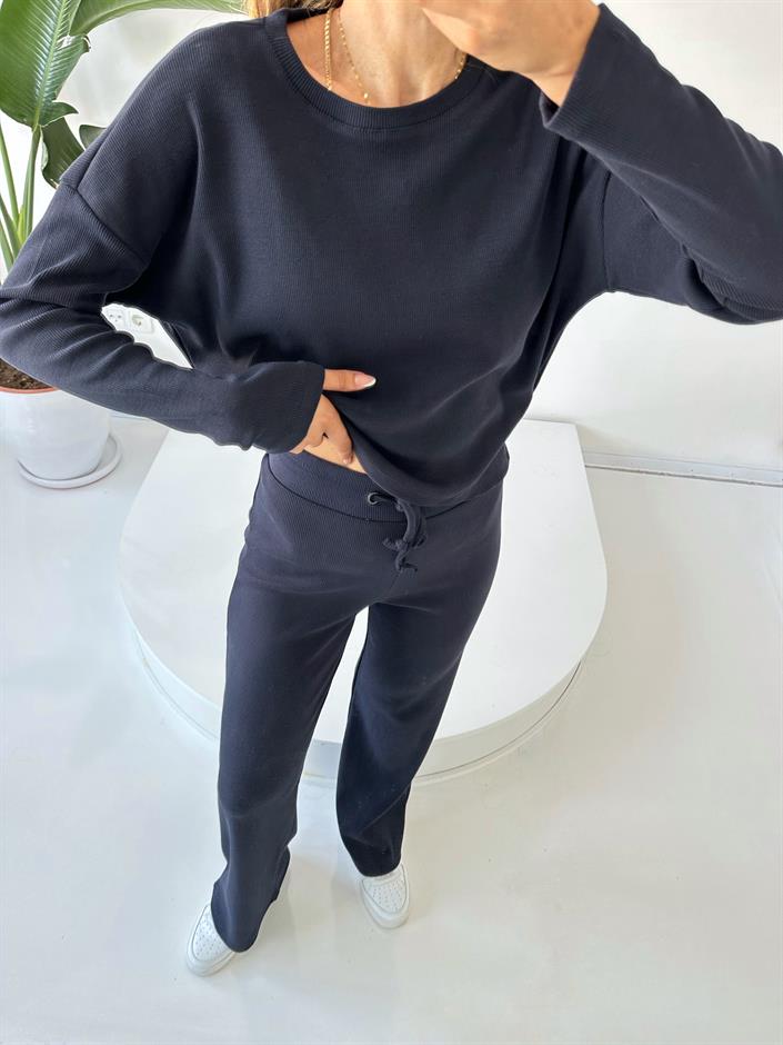 Viviana Lacivert Kaşkorse İkili Takım