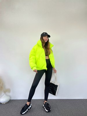 Voig Neon Dik Yaka Mont