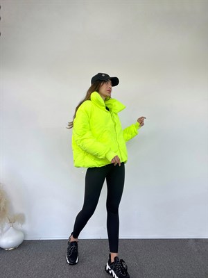 Voig Neon Dik Yaka Mont