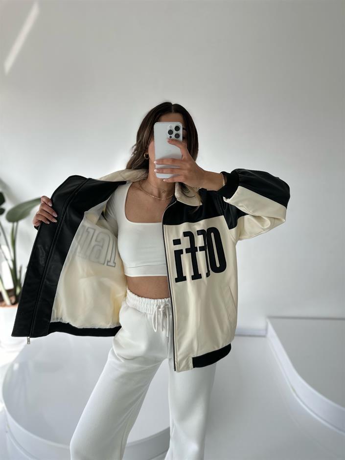 Winter Deri Oversize Ceket 