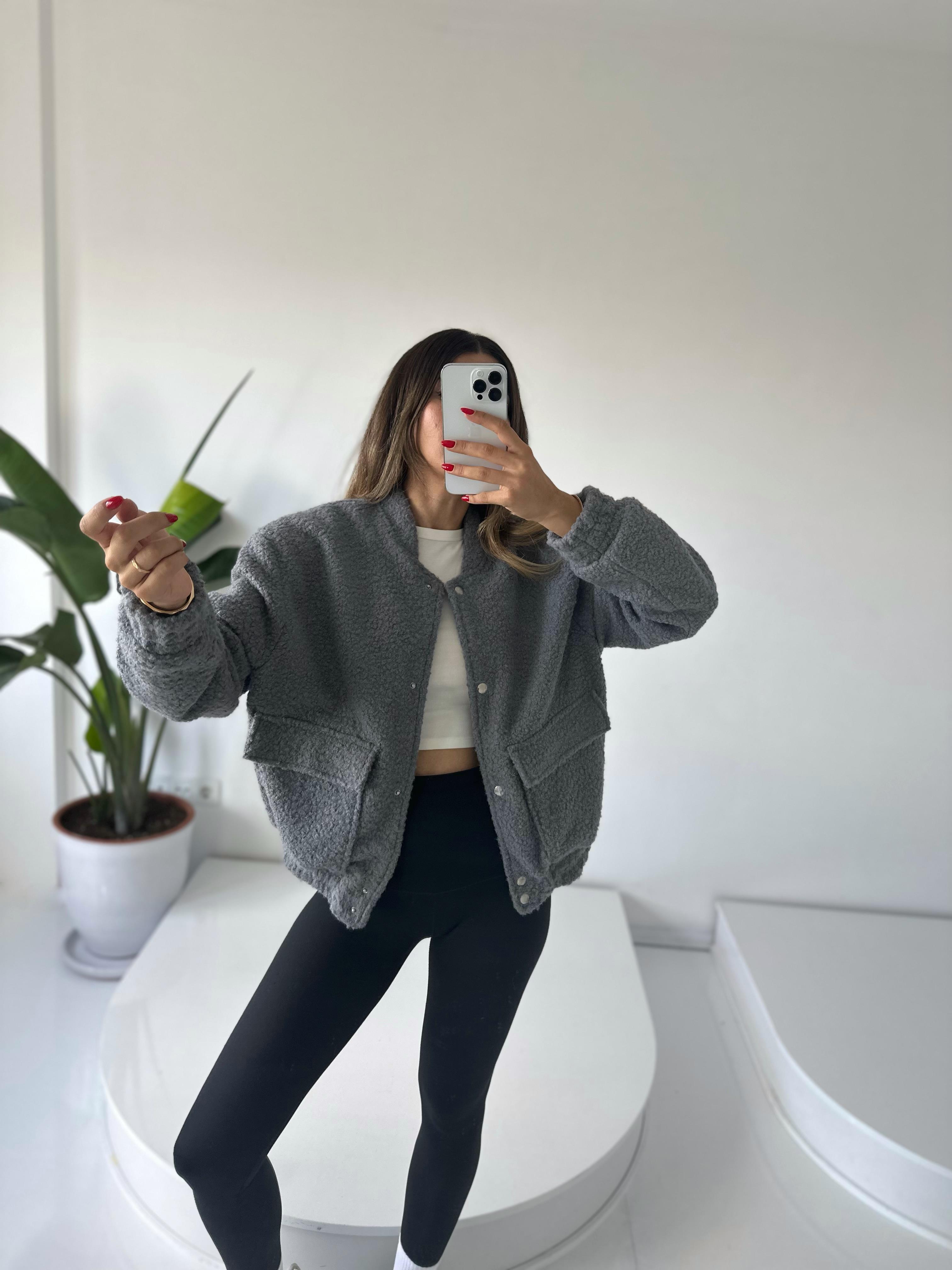 Bombers gris hotsell