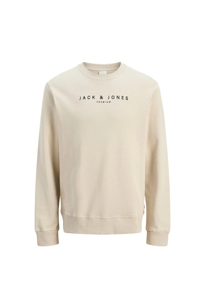 12283436-JPRCCJAYSON SWEAT CREW NECK GREY SILVER ERKEK SWEATSHİRT