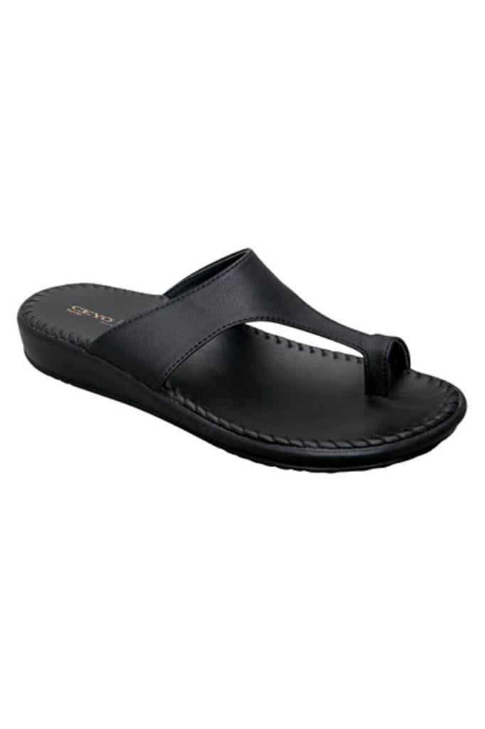 CEYO 9200-2 SİYAH PARMAK ARASI KADIN ANATOMİK TERLİK