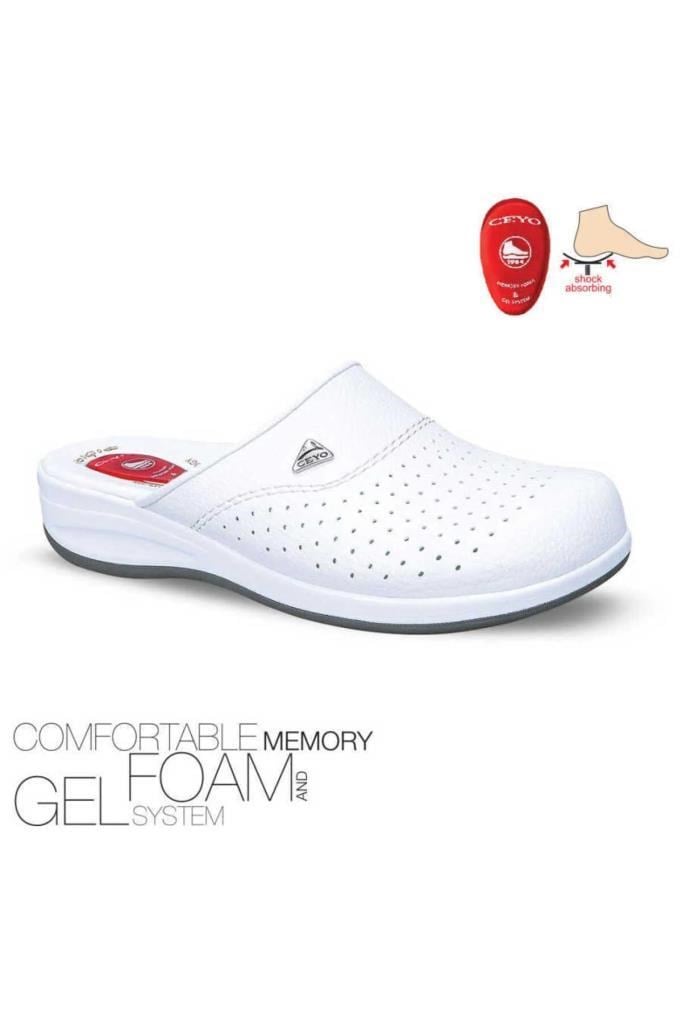 CEYO 9844 FLEX-1 BEYAZ ANATOMİK TERLİK 