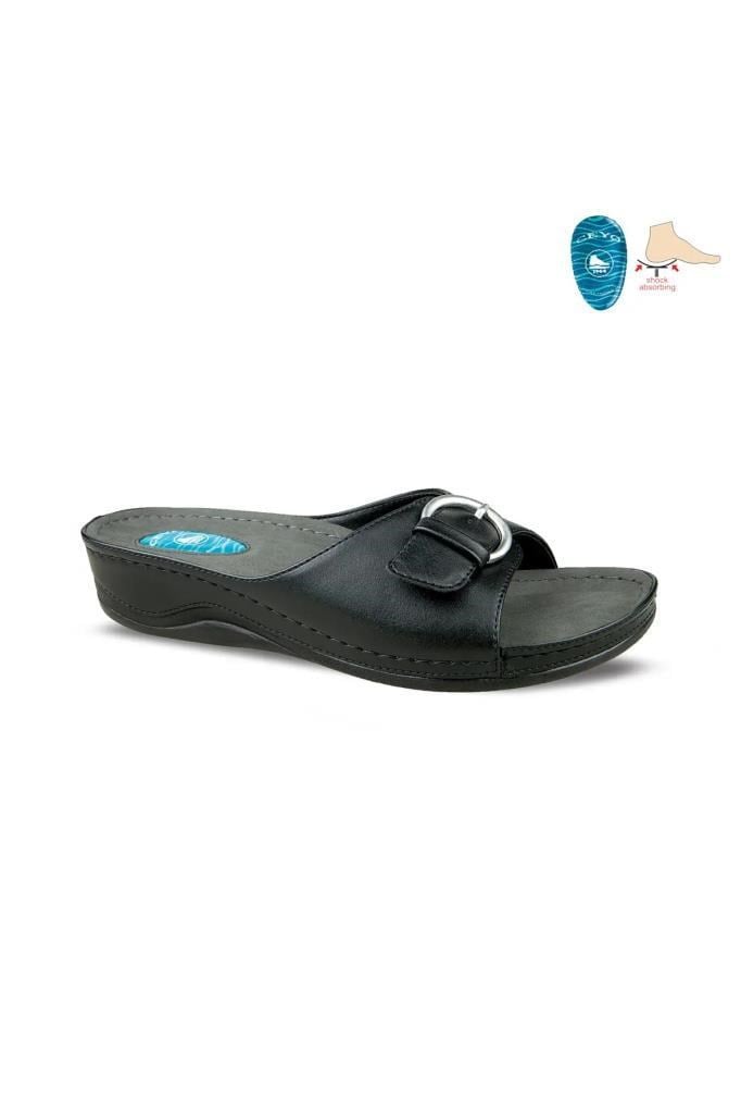 CEYO 9946-26 SİYAH ANATOMİK KADIN TERLİK 