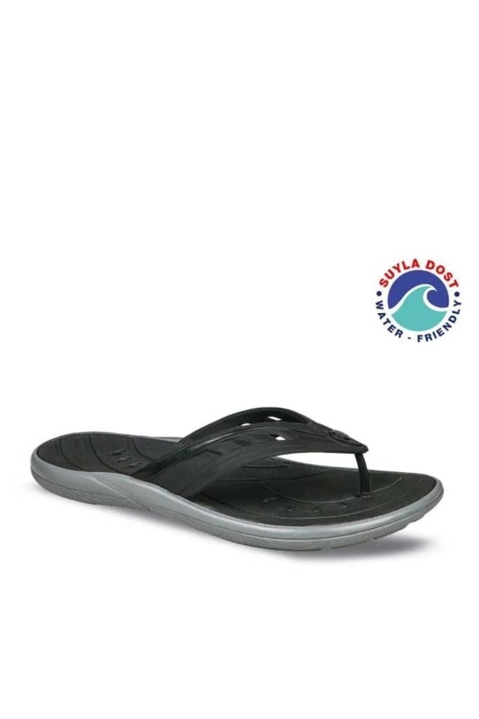 CEYO NEW SPLASH-M1 SUYLA DOST PARMAK ARASI SİYAH ERKEK TERLİK