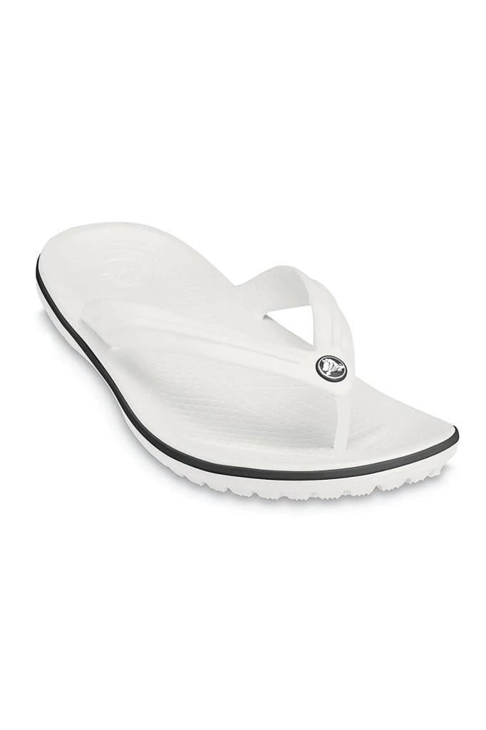 CROCS 11033 - CROCBAND FLIP 100-WHITE PARMAK ARASI UNİSEX TERLİK