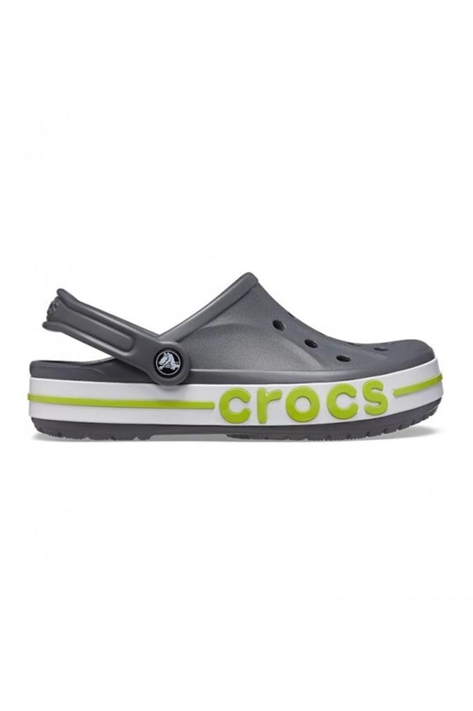 CROCS 205089-BAYABAND 0GX-SLATE GREY/LIME TERLİK