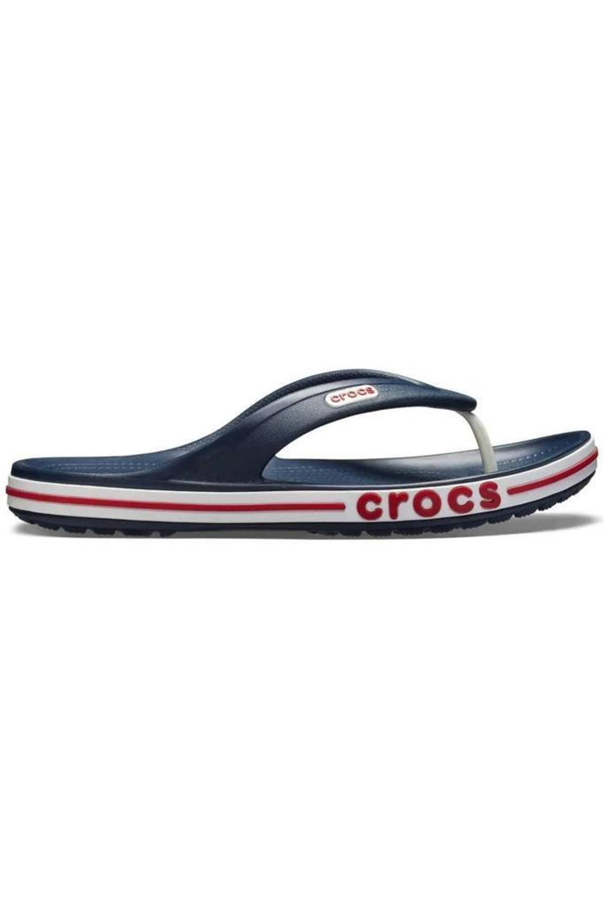 CROCS 205393-BAYABAND FLIP 4CC-NAVY/PEPPER PARMAK ARASI ERKEK TERLİK