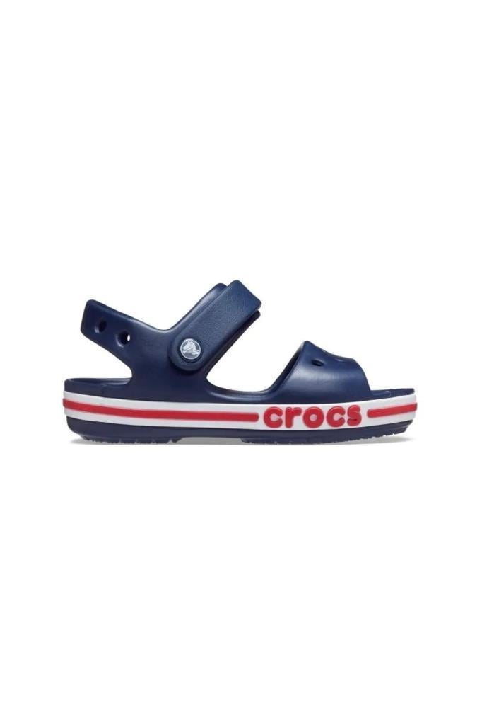 CROCS 205400-BAYABAND SANDAL 4CC-NAVY/PEP ÇOCUK TERLİK