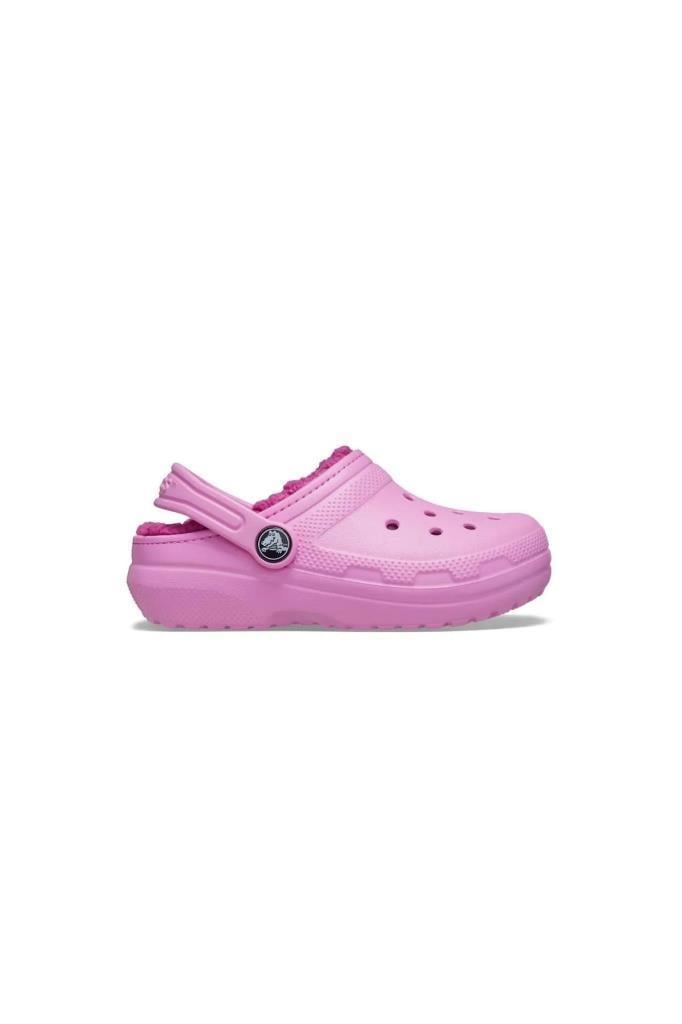CROCS 207010-CLSC LINED K 6SW-TAFFY PINK ÇOCUK TERLİK