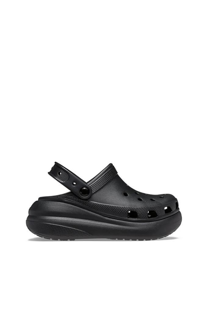 CROCS 207521 CRUSH 001 BLACK PLATFORM TABAN KADIN TERLİK