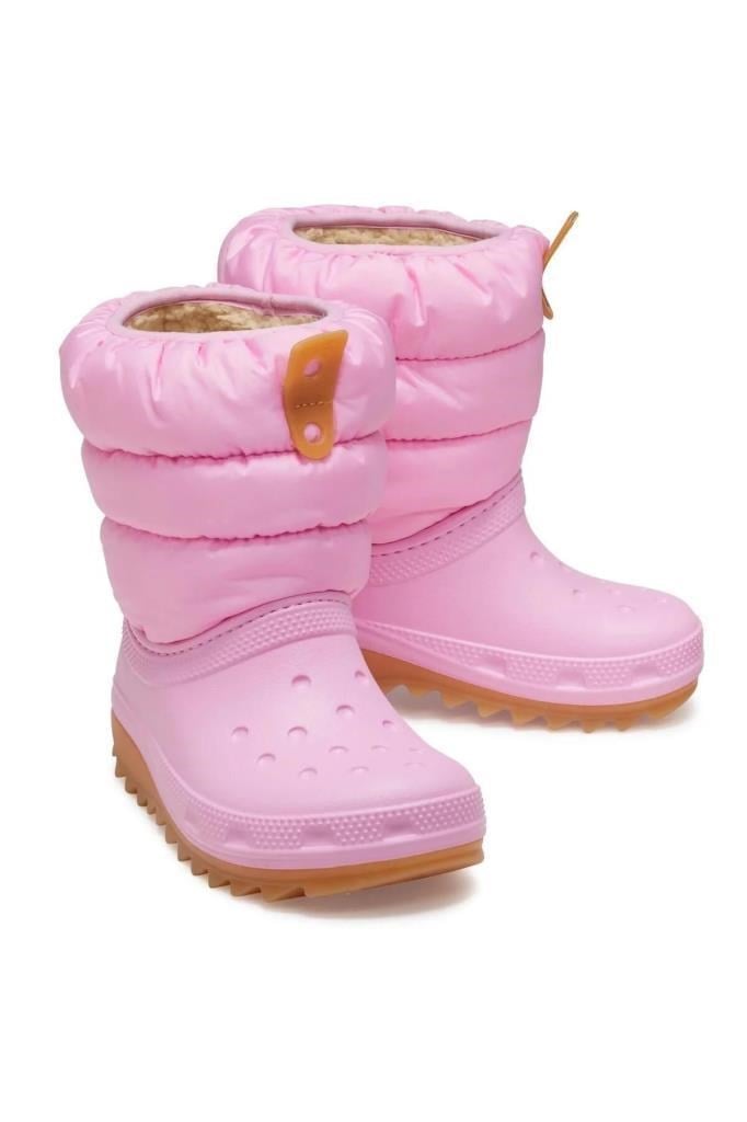CROCS 207684-CLCS NEO PUFF BOOT 6XQ-PINK TW ÇOCUK BOT