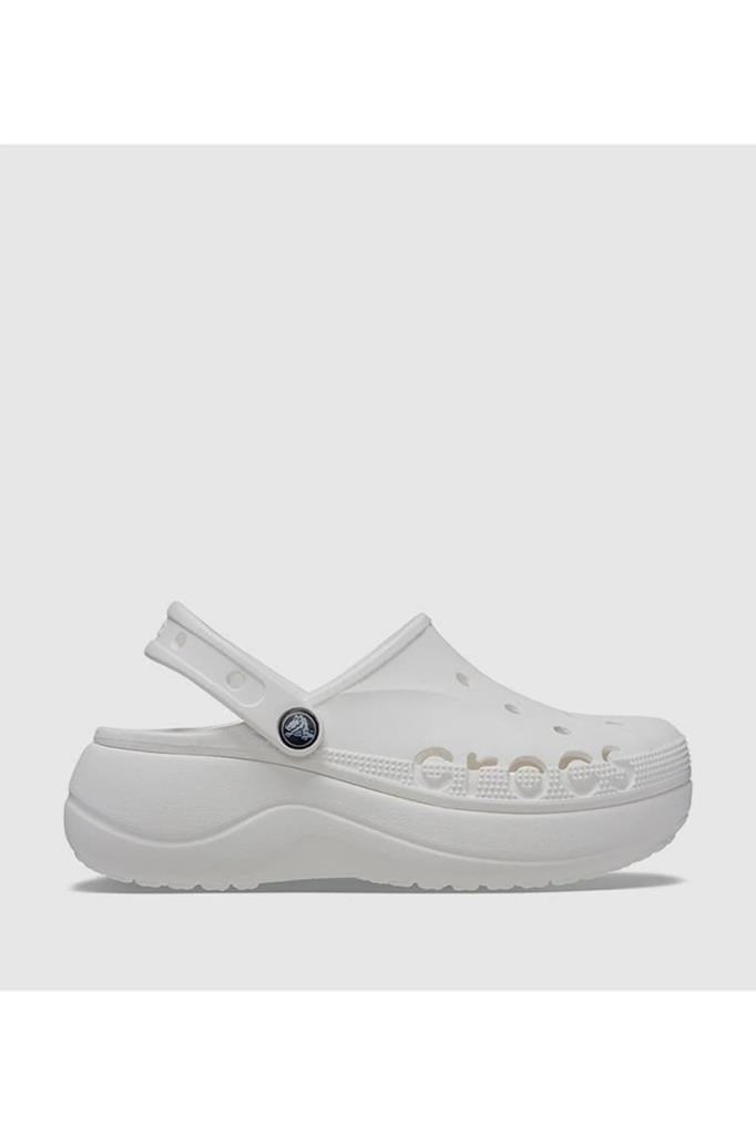 CROCS 208186-BAYA PLATFORM 100-WHITE PLATFORM TABAN KADIN TERLİK